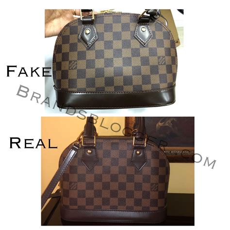 spot fake lv alma bag|authentic alma purse.